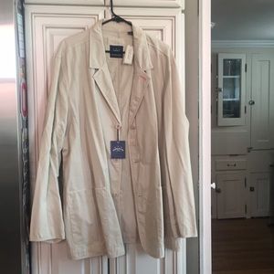 NWT Timmy Bahama Indigo XXL Light tan Blazer